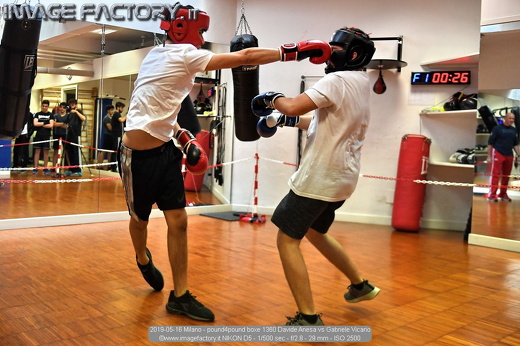 2019-05-16 Milano - pound4pound boxe 1360 Davide Anesa vs Gabriele Vicario